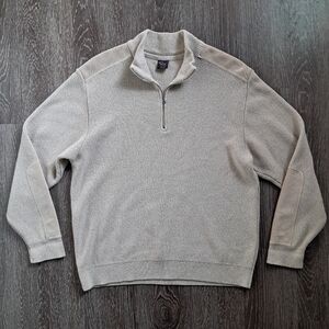 VTG Paul & Shark Yachting 100% Wool Pull Over 1/4 Zip Sweater Men’s M
